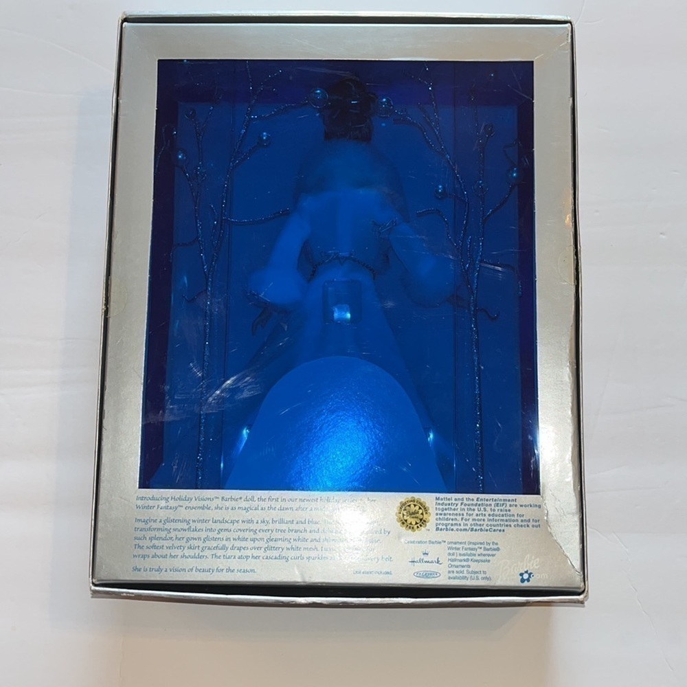 Holiday visions, Barbie, winter fantasy first in the series 2003 special edition - Picture 5 of 5